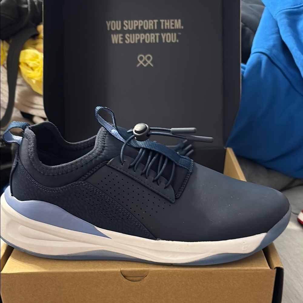 Navy Athletic Womens Shoes